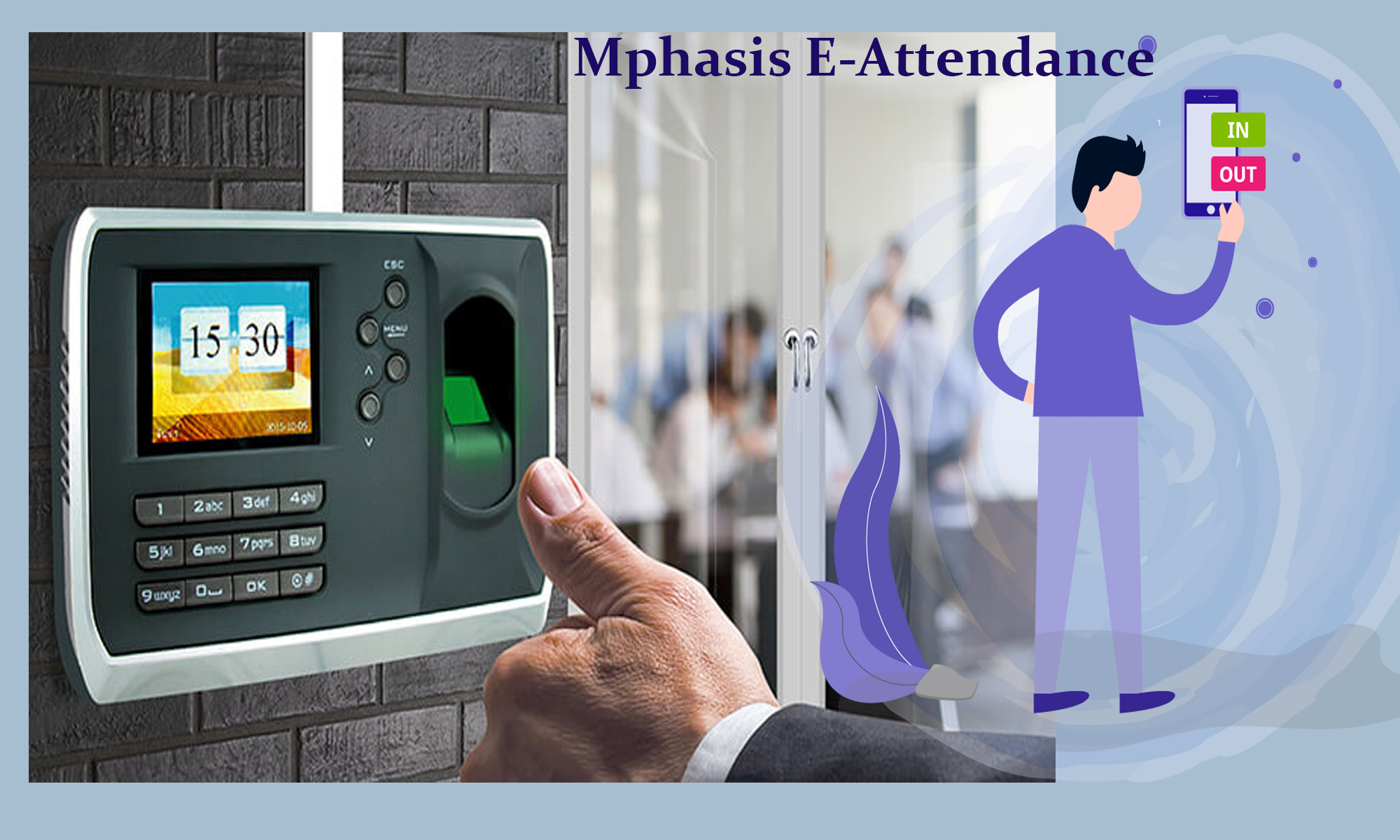 E-Attendance Management System / विधुतीय हाजिरी व्यबस्थापन  प्रणाली