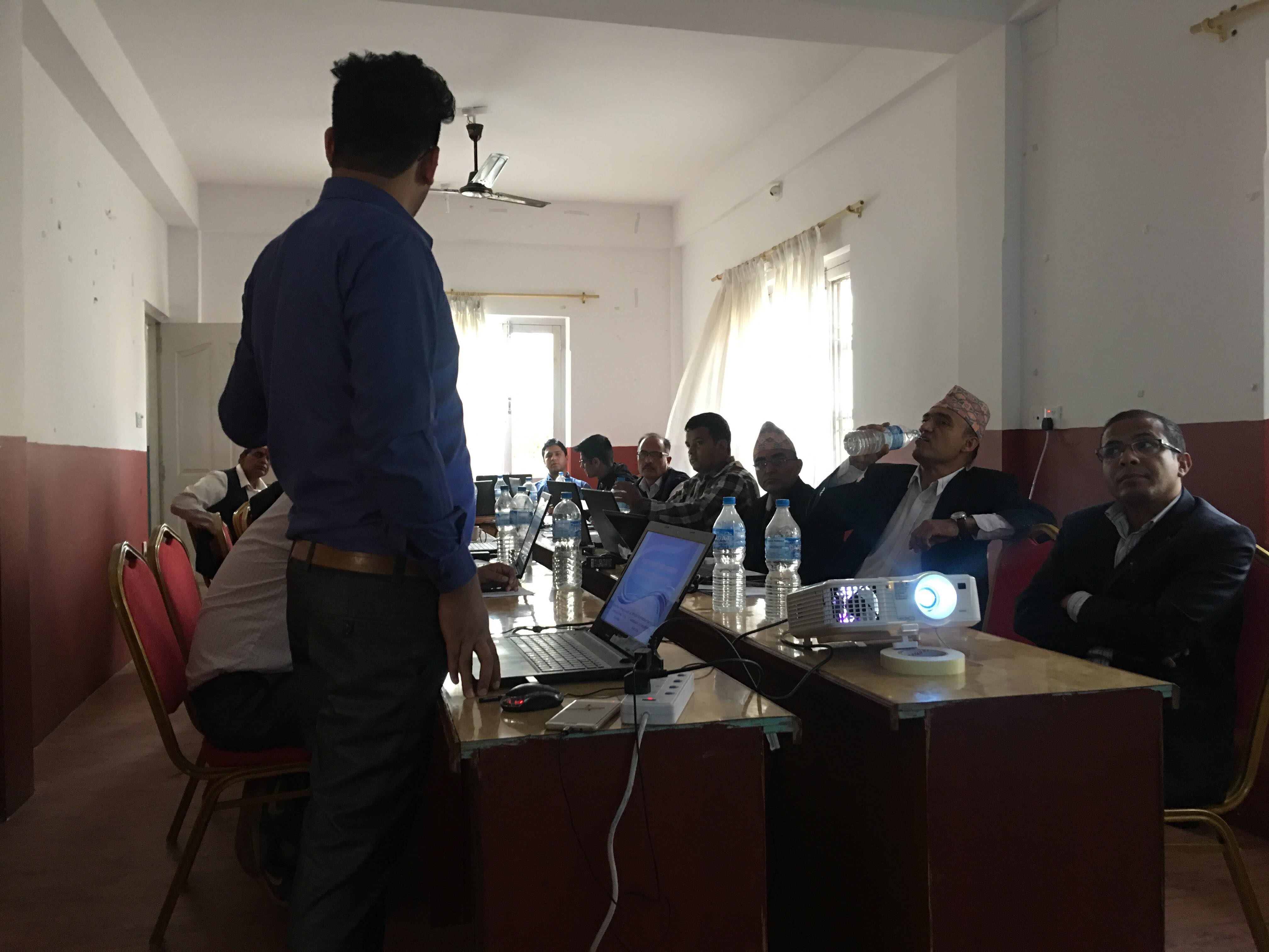 पर्बतको कुश्मामा दुई दिने सूचना प्रबिधि तालिम सम्पन्न