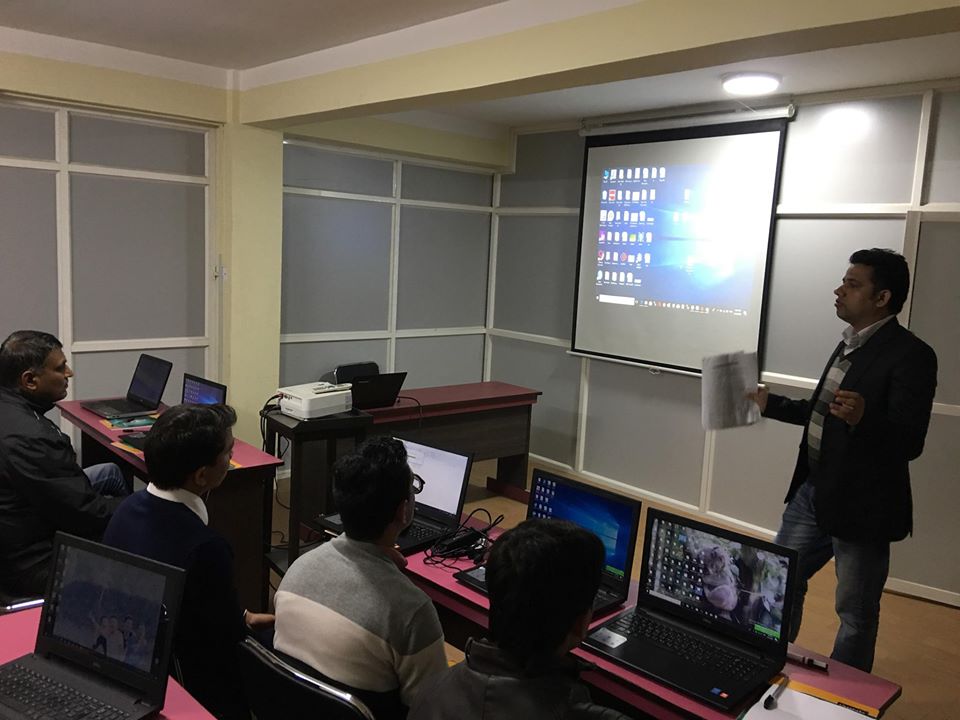 महालेखापरिक्षक कार्यालयका कर्मचारीहरुलाई सूचना प्रबिधि तालिम